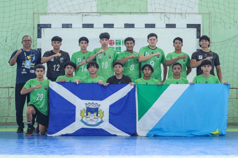 Delegação de Aquidauana leva o nome de MS ao JEBs de Handebol